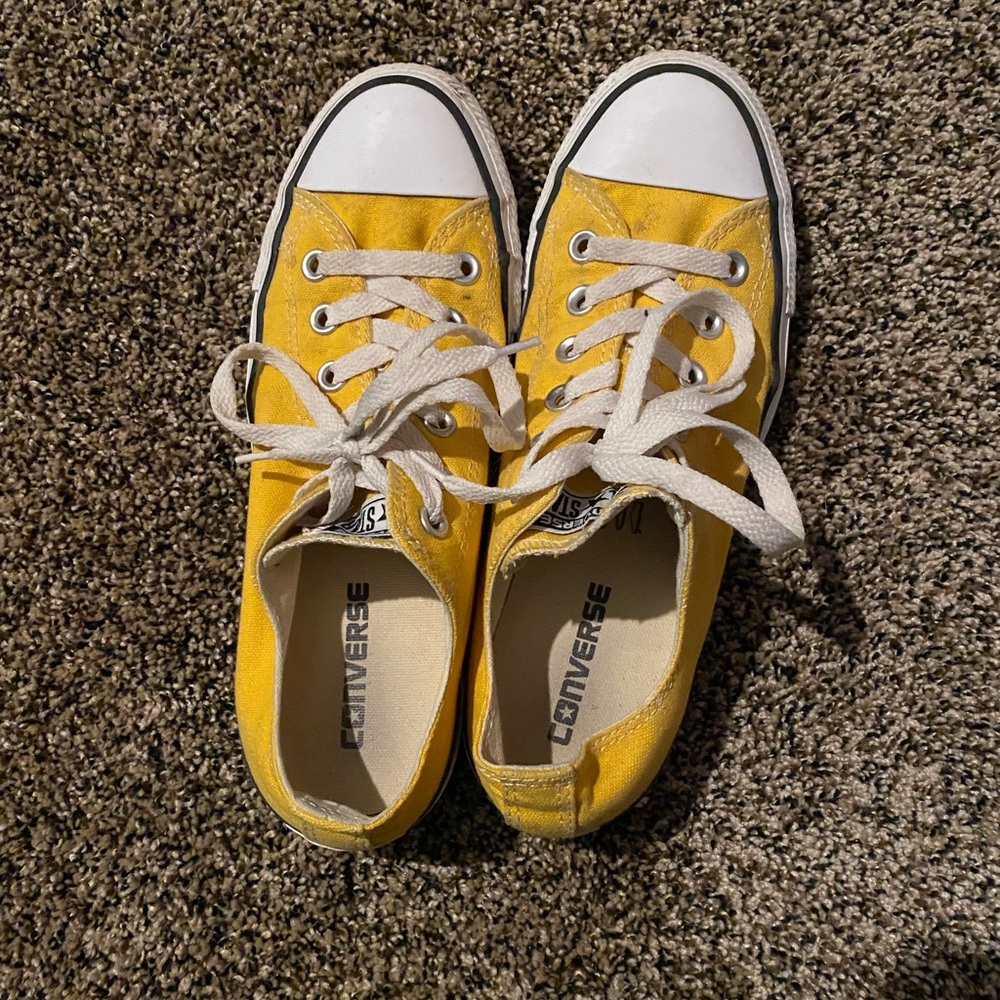 Yellow Converse Low Top